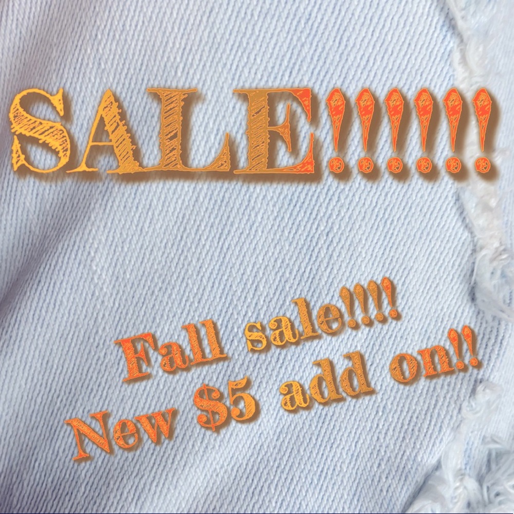 Sale!!!!!!  Everything 10% Off when you bundle!  Also, check out $5 add on!!